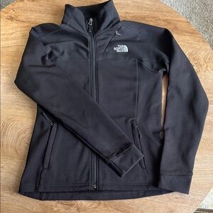 The North Face Black Softshell Jacket Size Small.